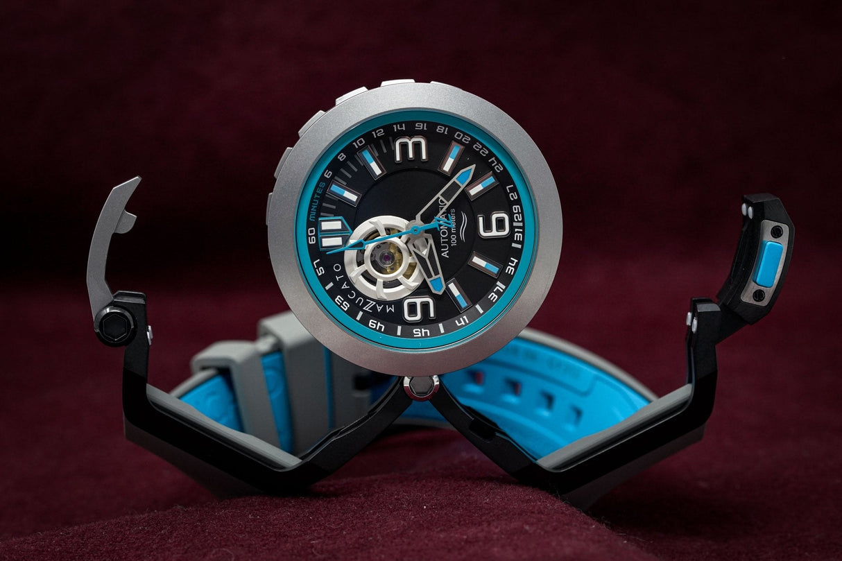 Mazzucato RIM Scuba Blue Grey - Watches & Crystals