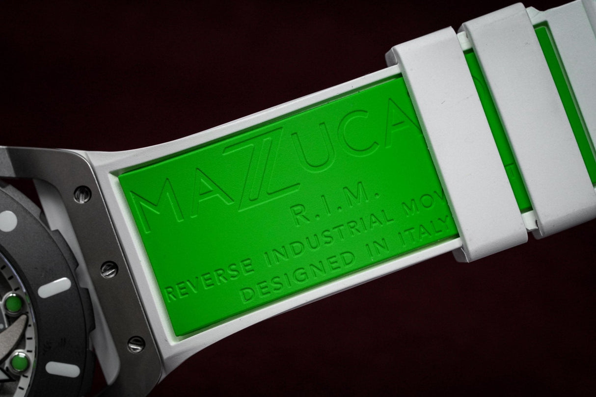 Mazzucato RIM Scuba White Green - Watches & Crystals