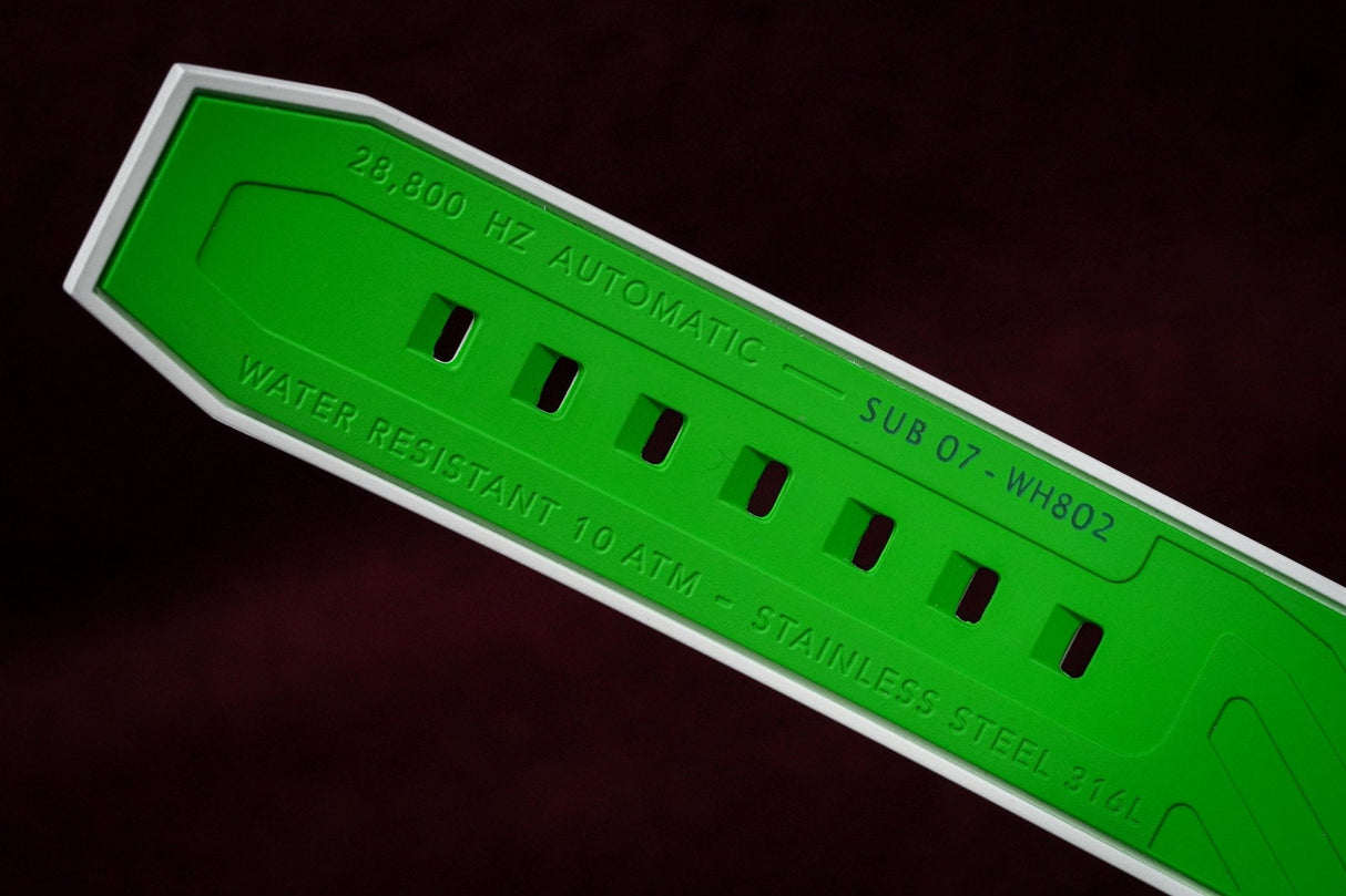 Mazzucato RIM Scuba White Green - Watches & Crystals