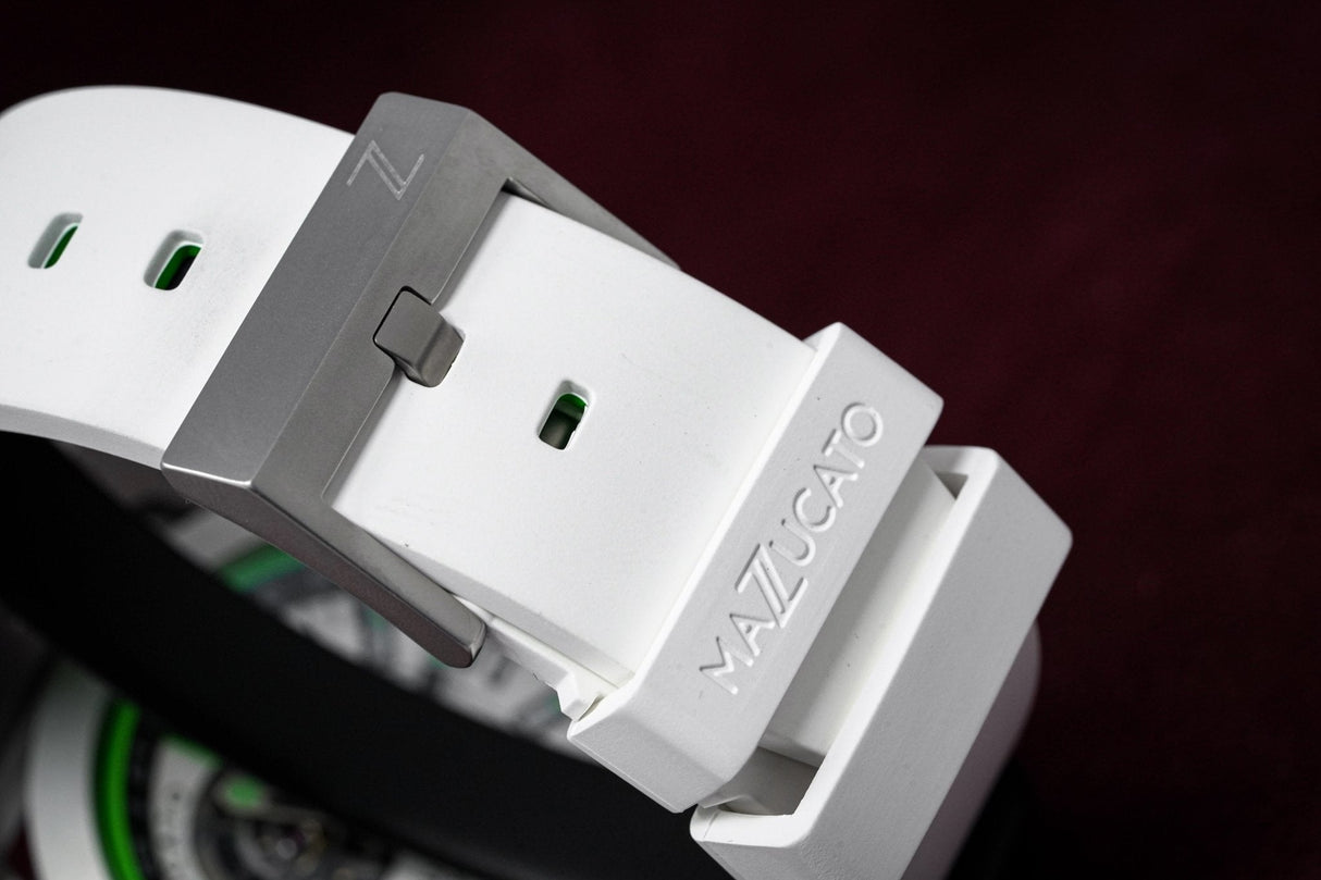 Mazzucato RIM Scuba White Green - Watches & Crystals