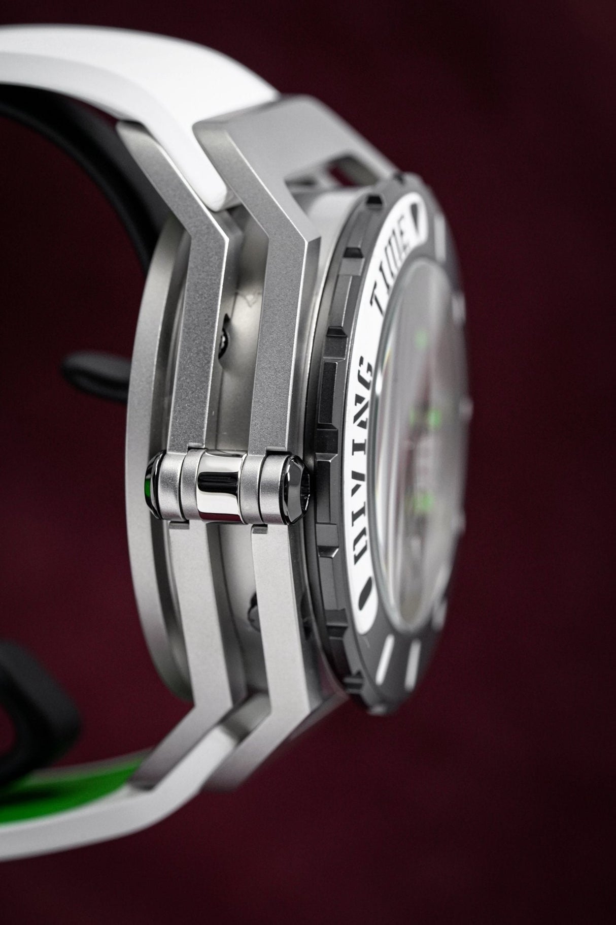 Mazzucato RIM Scuba White Green - Watches & Crystals