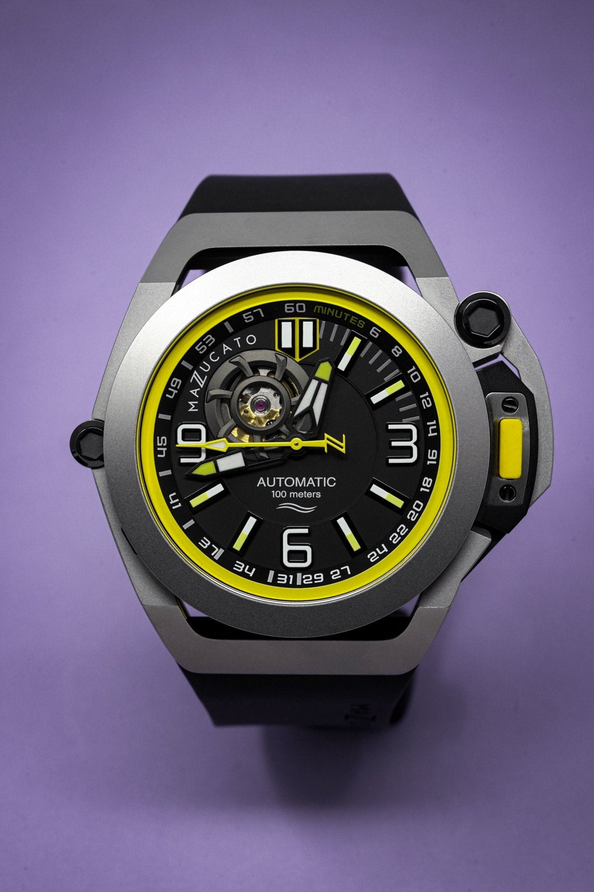 Mazzucato RIM Scuba Yellow - Watches & Crystals