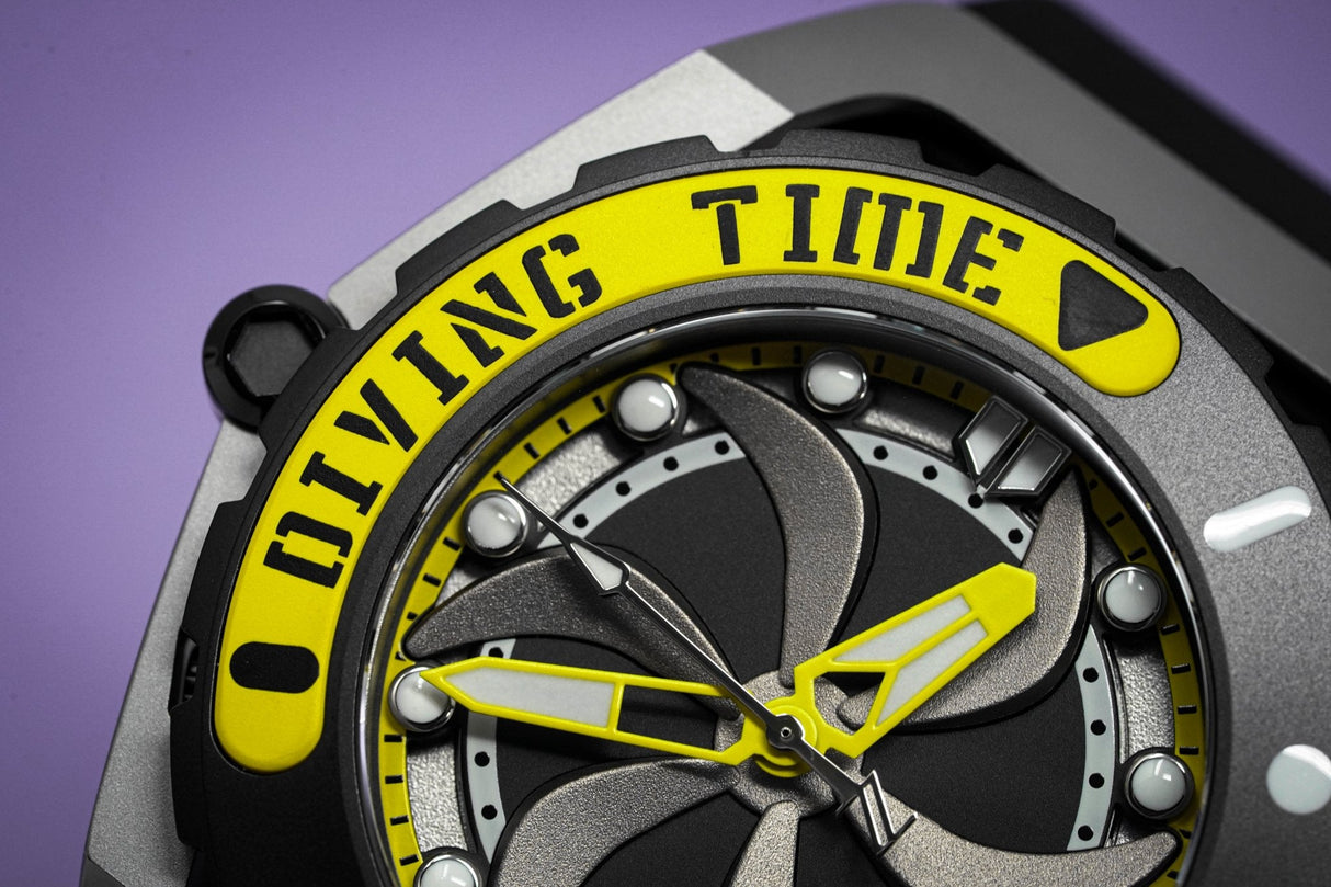 Mazzucato RIM Scuba Yellow - Watches & Crystals