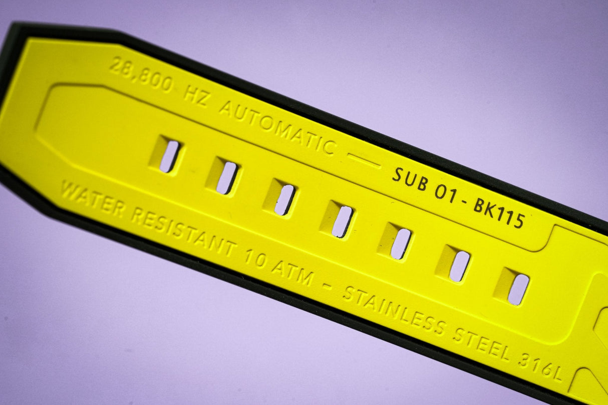 Mazzucato RIM Scuba Yellow - Watches & Crystals