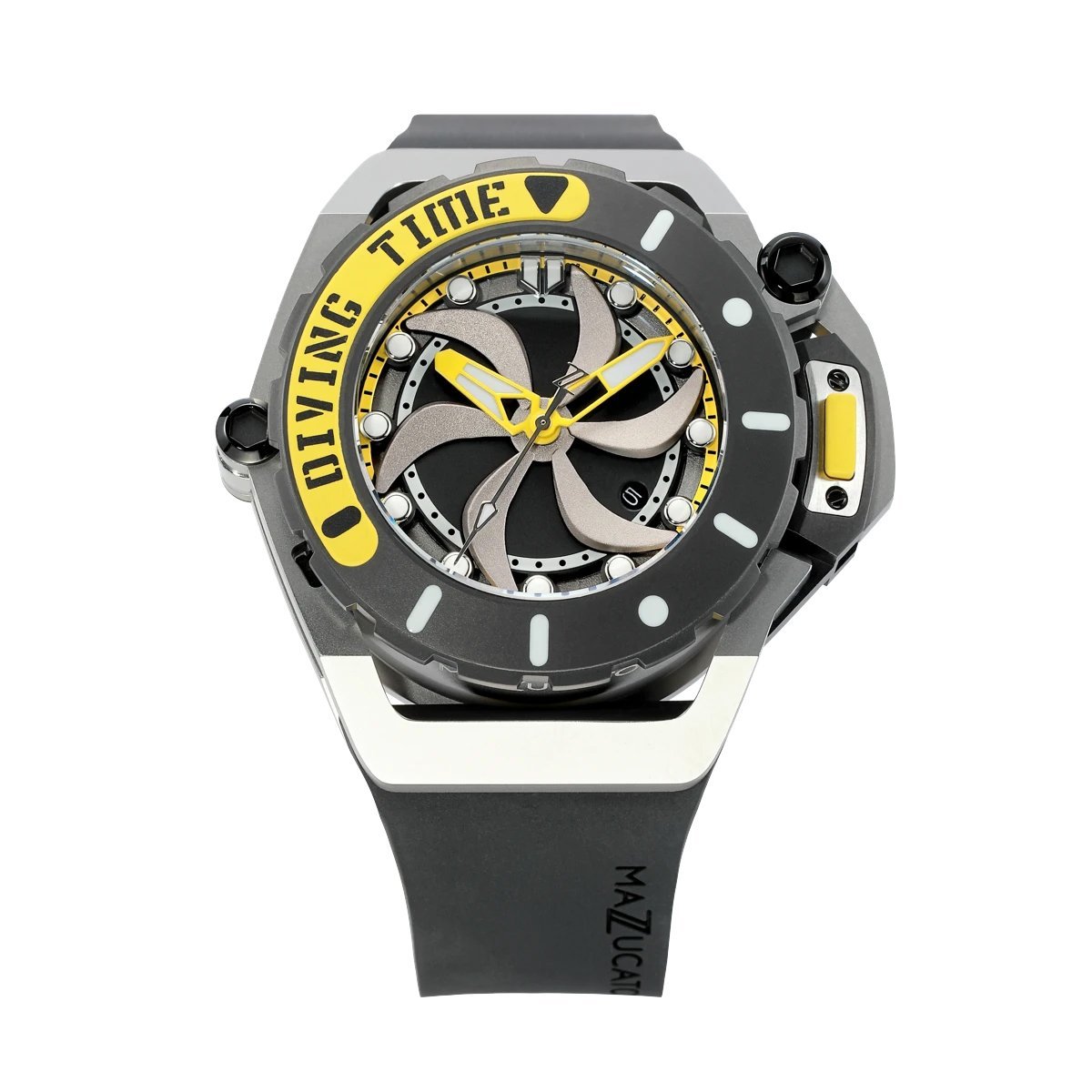 Mazzucato RIM Scuba Yellow - Watches & Crystals