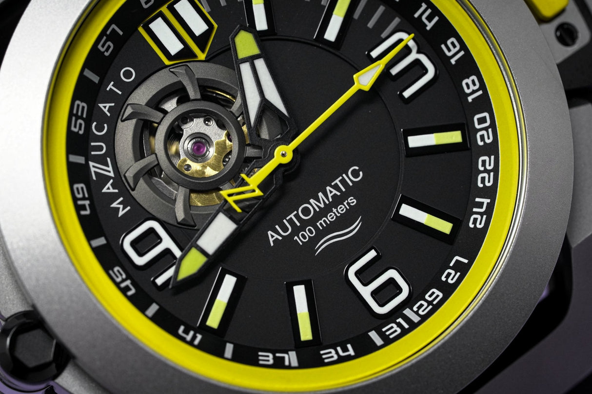 Mazzucato RIM Scuba Yellow - Watches & Crystals
