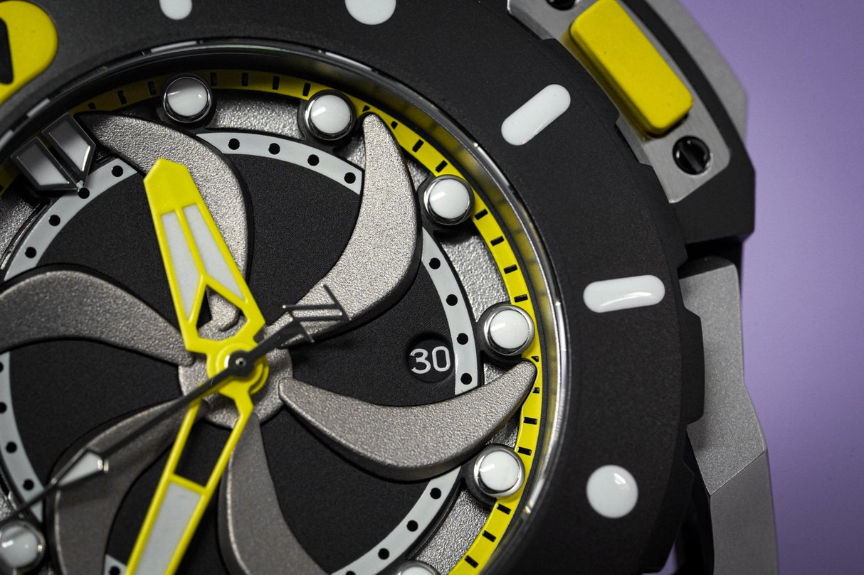 Mazzucato RIM Scuba Yellow - Watches & Crystals