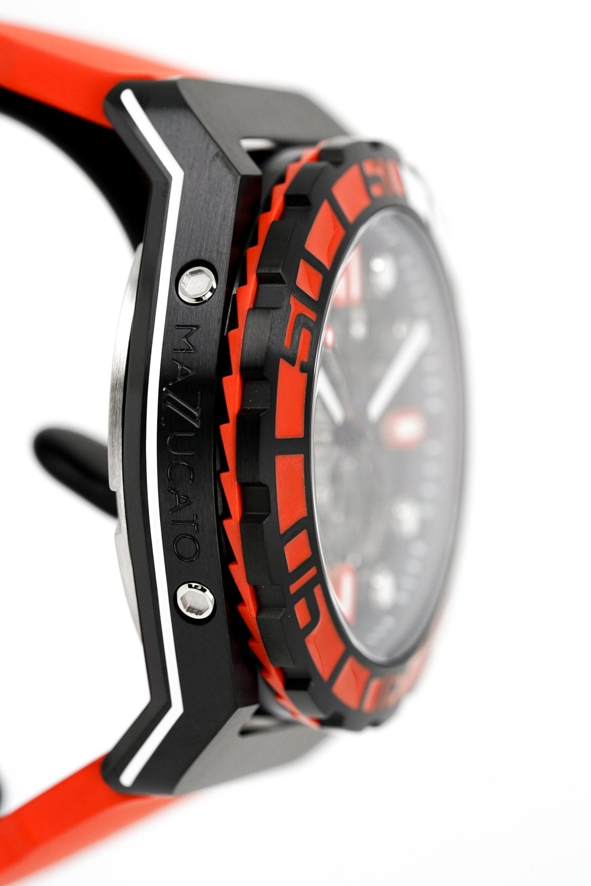 Mazzucato RIM SUB Men's Automatic Watch Orange SK3-OR - Watches & Crystals