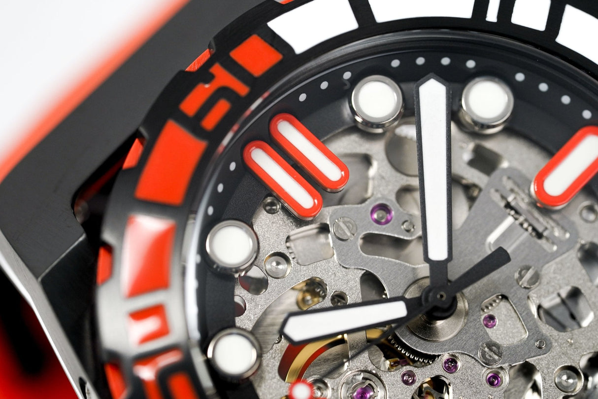 Mazzucato RIM SUB Men's Automatic Watch Orange SK3-OR - Watches & Crystals