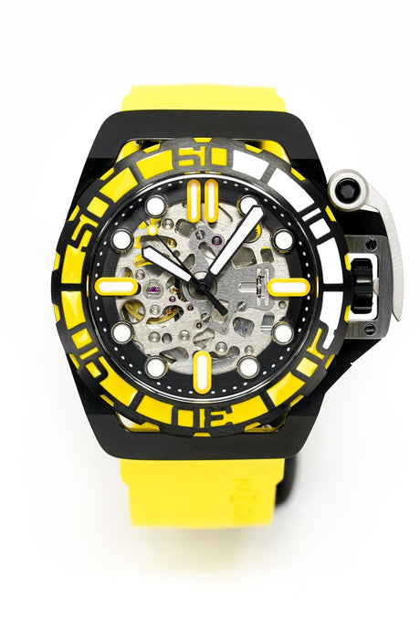 Mazzucato RIM SUB Men's Automatic Watch Yellow SK4-YL - Watches & Crystals