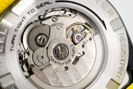 Mazzucato RIM SUB Men's Automatic Watch Yellow SK4-YL - Watches & Crystals