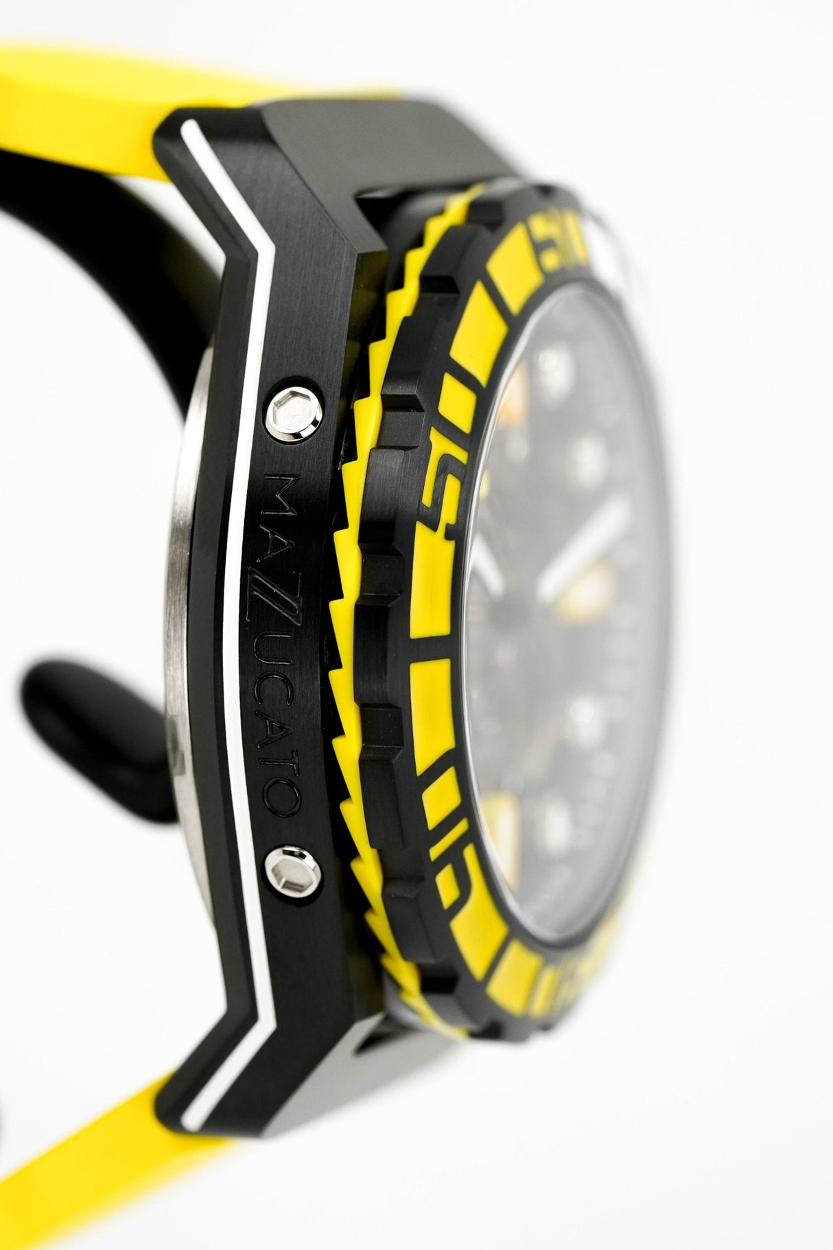 Mazzucato RIM SUB Men's Automatic Watch Yellow SK4-YL - Watches & Crystals