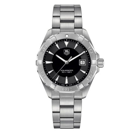 Tag Heuer Men's Quartz Watch Aquaracer Black WAY1110.BA0928 - Watches & Crystals