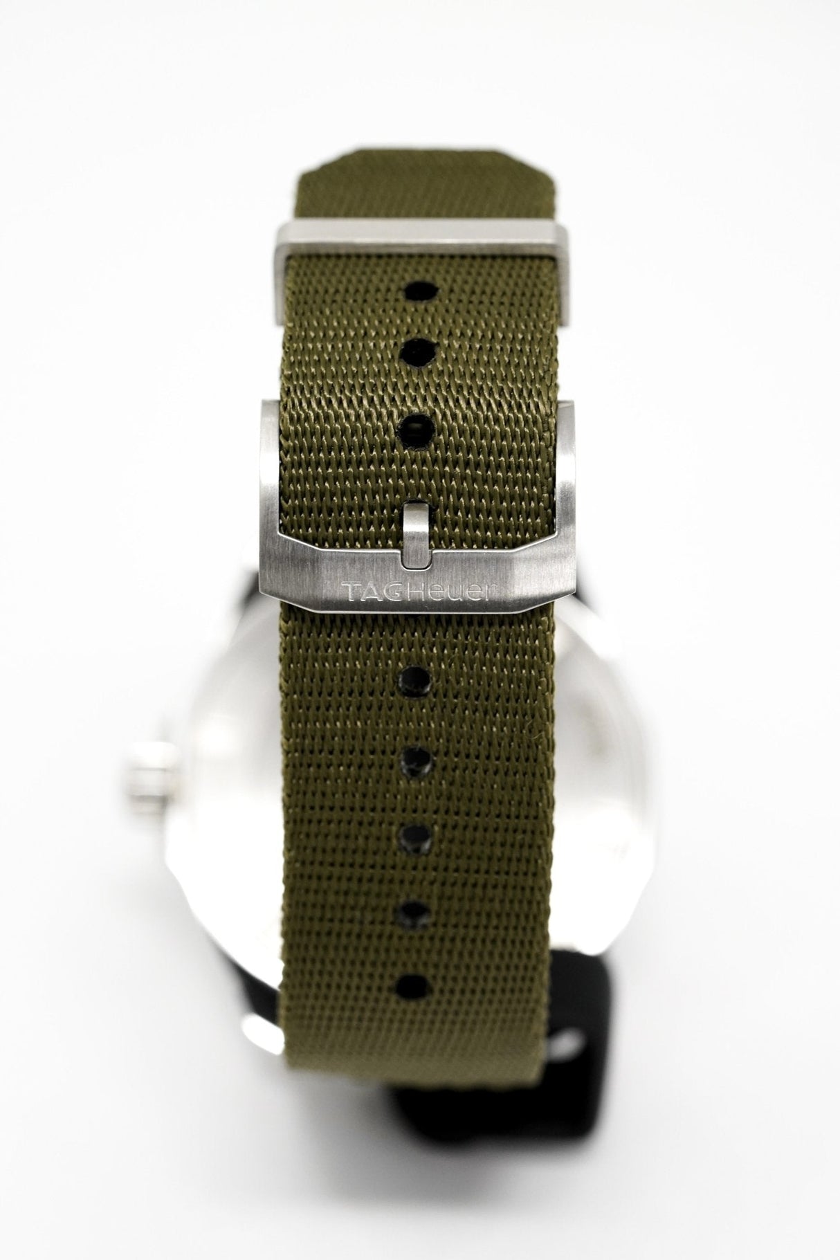 TAG Heuer Men's Quartz Watch Aquaracer Khaki WAY101E.FC8222 - Watches & Crystals