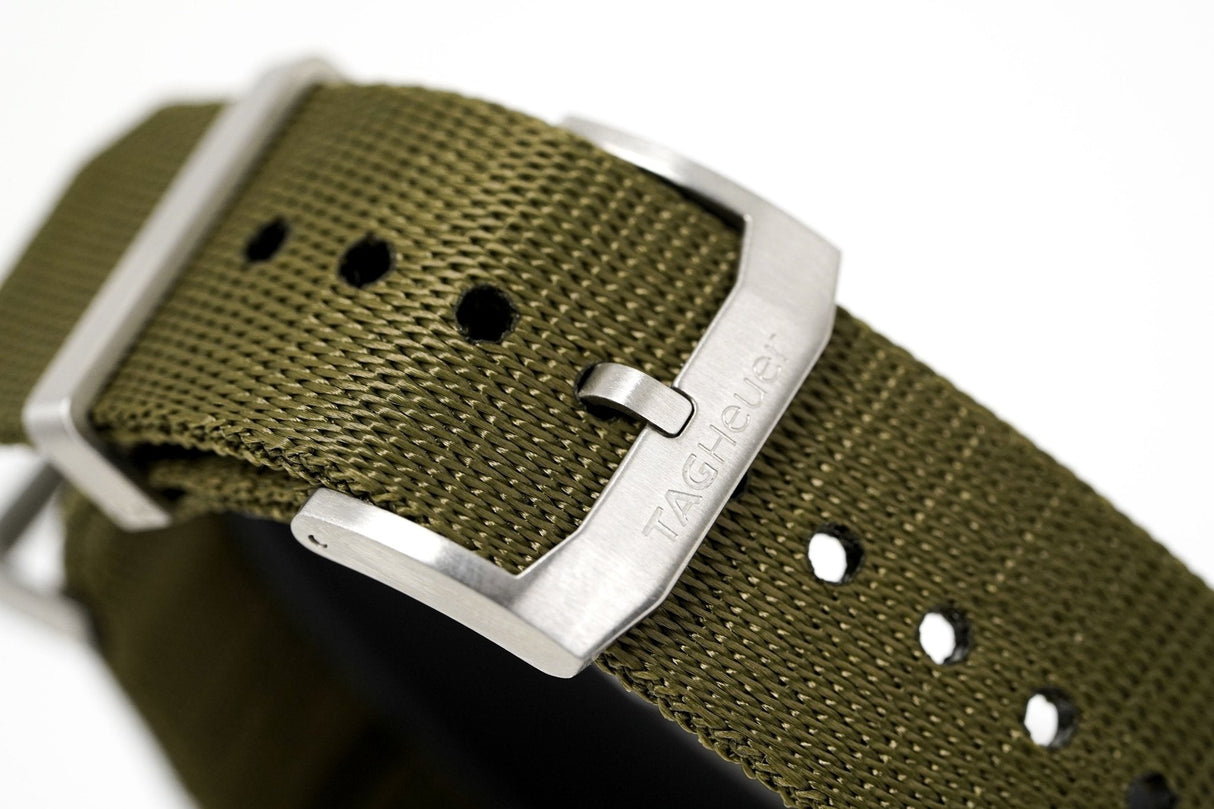 TAG Heuer Men's Quartz Watch Aquaracer Khaki WAY101E.FC8222 - Watches & Crystals