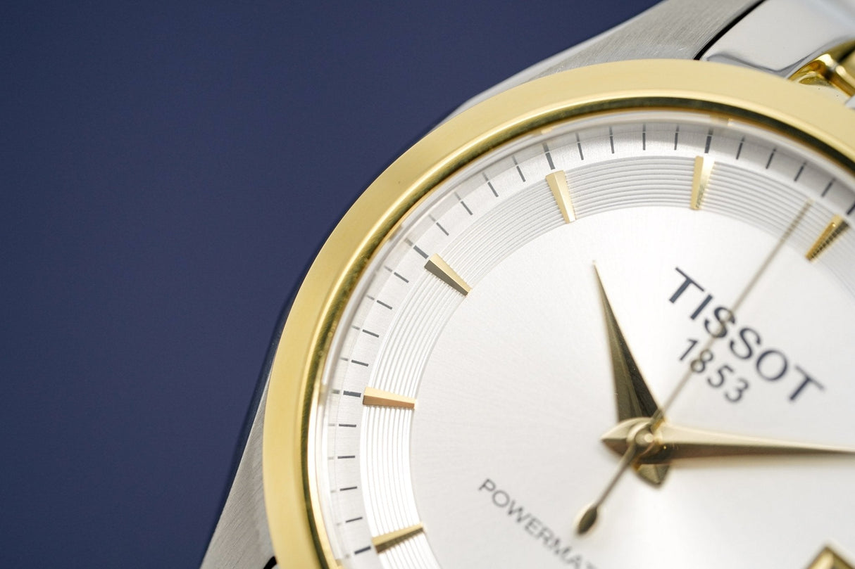 Tissot Automatic Ladies Watch Couturier Date Stainless Steel Bracelet T0352072203100 - Watches & Crystals