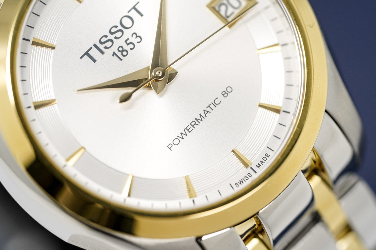 Tissot Automatic Ladies Watch Couturier Date Stainless Steel Bracelet T0352072203100 - Watches & Crystals