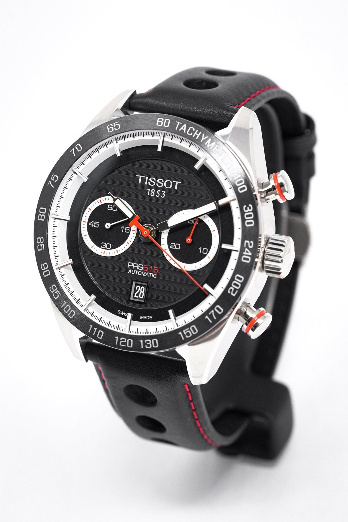 Tissot Automatic Men's Watch PRS 516 Chronograph Steel T1004271605100 - Watches & Crystals