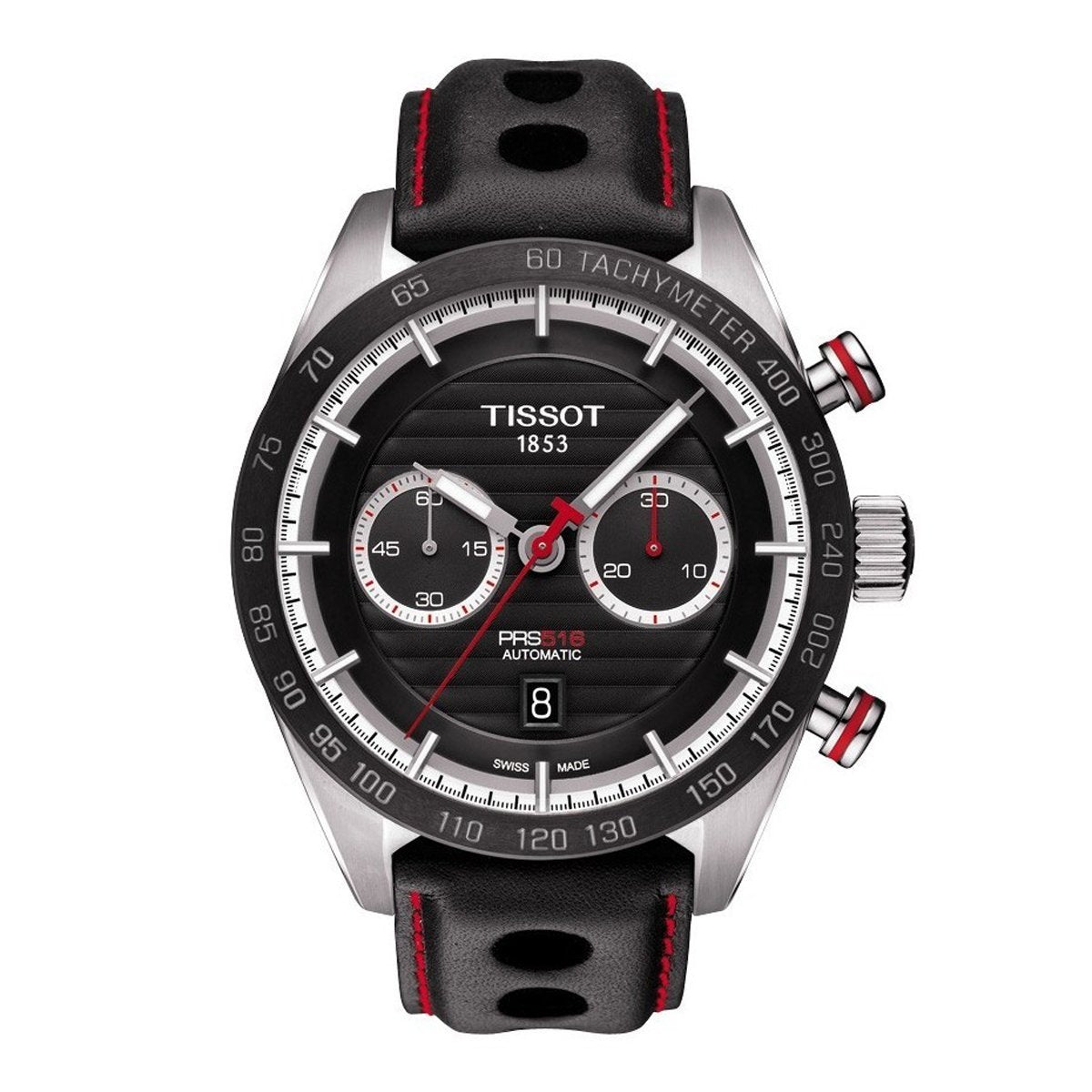 Tissot Automatic Men's Watch PRS 516 Chronograph Steel T1004271605100 - Watches & Crystals