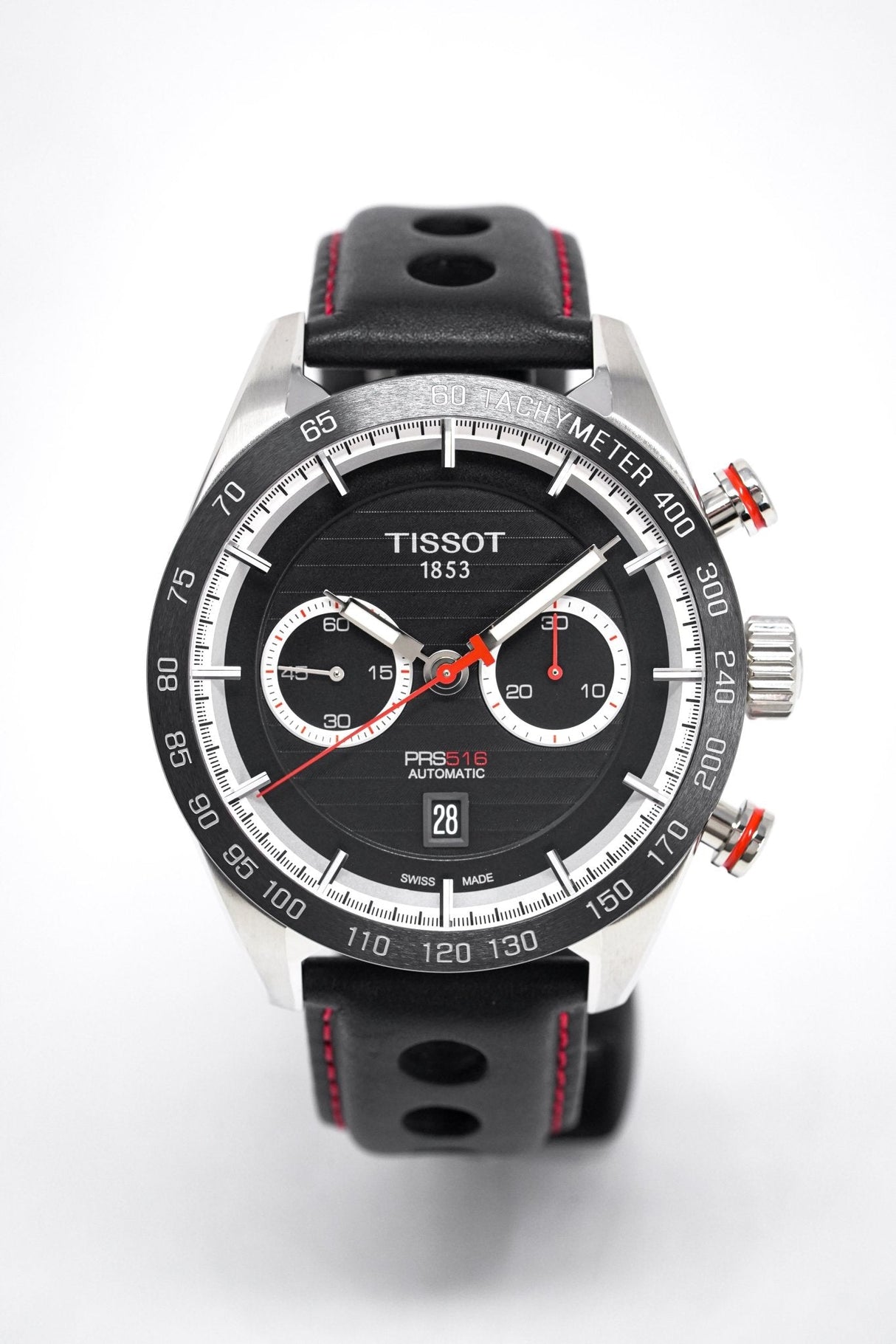 Tissot Automatic Men's Watch PRS 516 Chronograph Steel T1004271605100 - Watches & Crystals