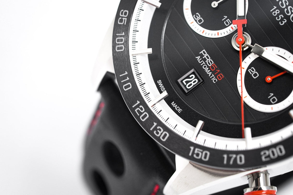 Tissot Automatic Men's Watch PRS 516 Chronograph Steel T1004271605100 - Watches & Crystals