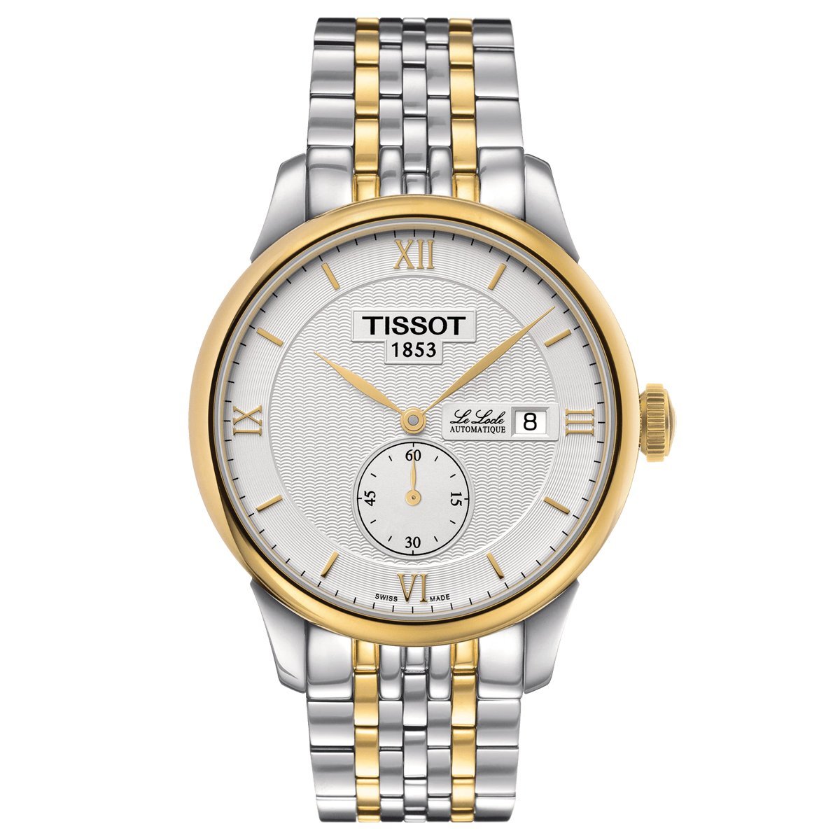 Tissot Automatic Men's Watch T-Classic Le Locle Two Tone - Watches & Crystals