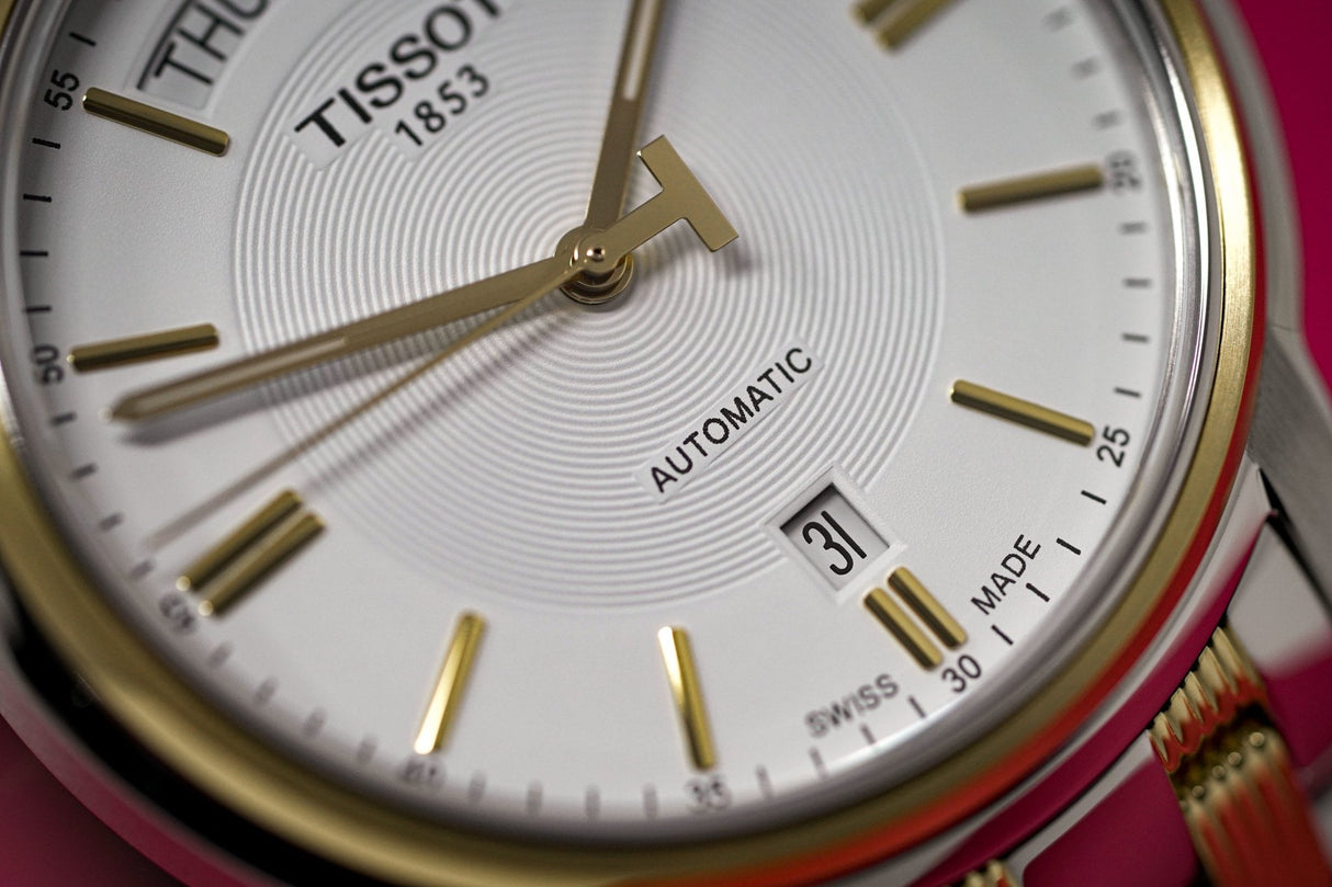 Tissot Automatics III Day Date Two Tone - Watches & Crystals