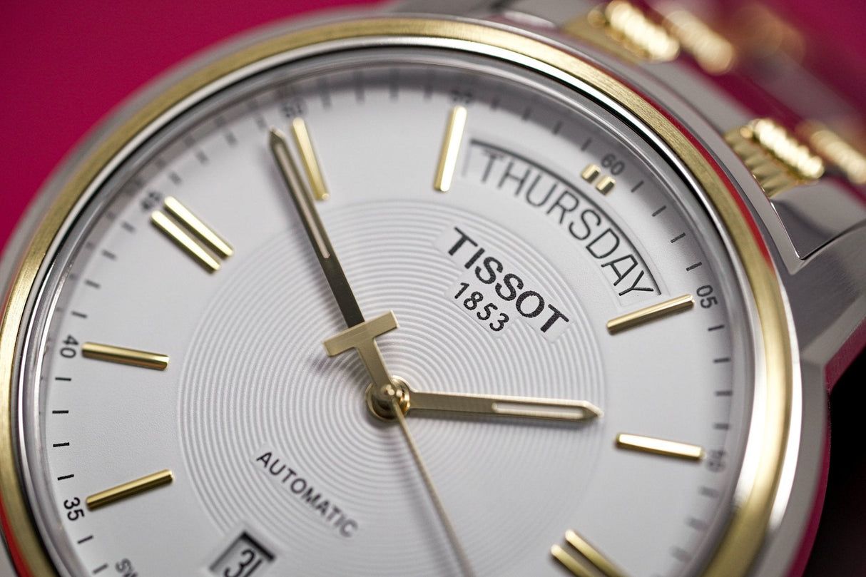 Tissot Automatics III Day Date Two Tone - Watches & Crystals