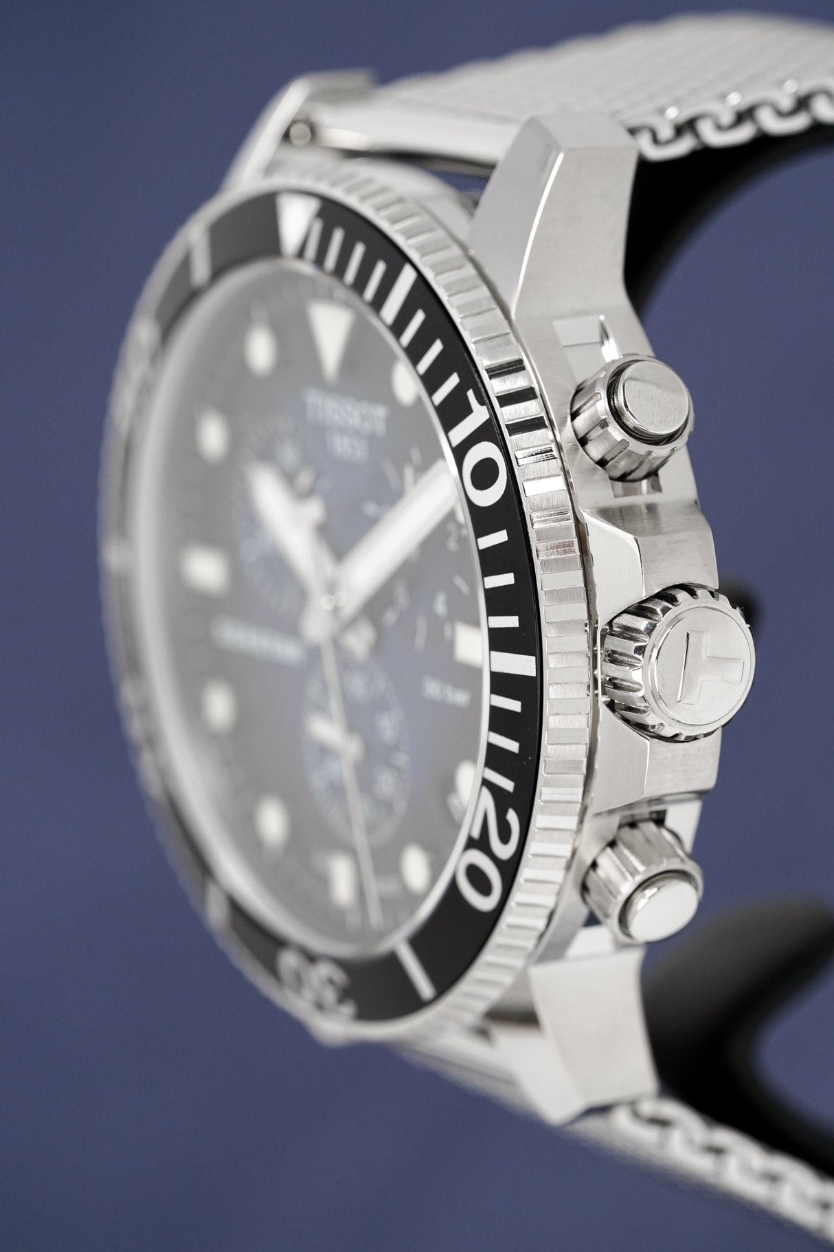 Tissot Chronograph Men's Watch SEASTAR 1000 Blue T1204171104102 - Watches & Crystals