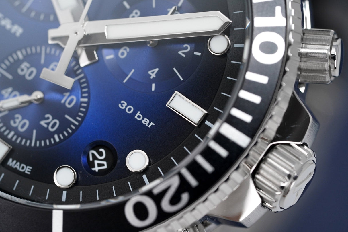 Tissot Chronograph Watch SEASTAR 1000 Blue T1204171104101 - Watches & Crystals