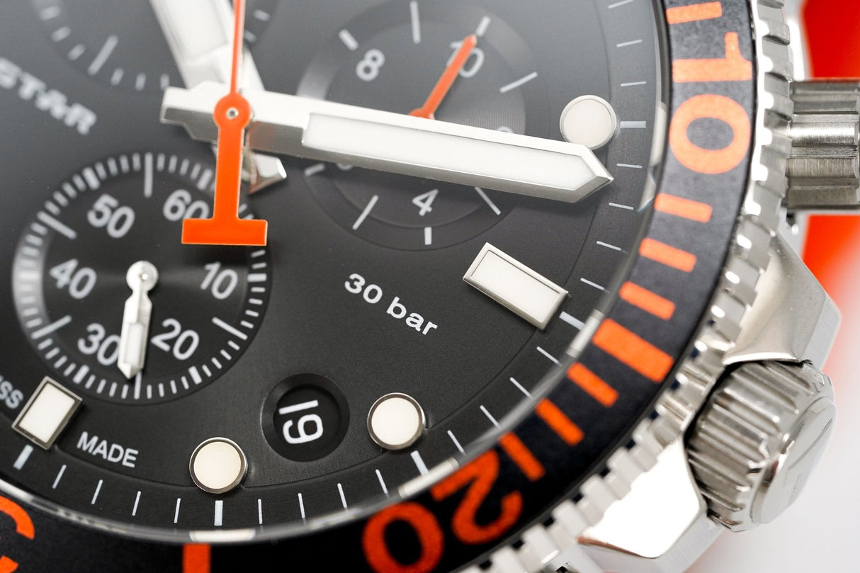 Tissot Chronograph Watch SEASTAR 1000 Orange T1204171705101 - Watches & Crystals