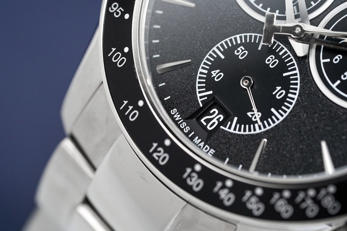 Tissot Chronograph Watch V8 Black T1064171105100 - Watches & Crystals