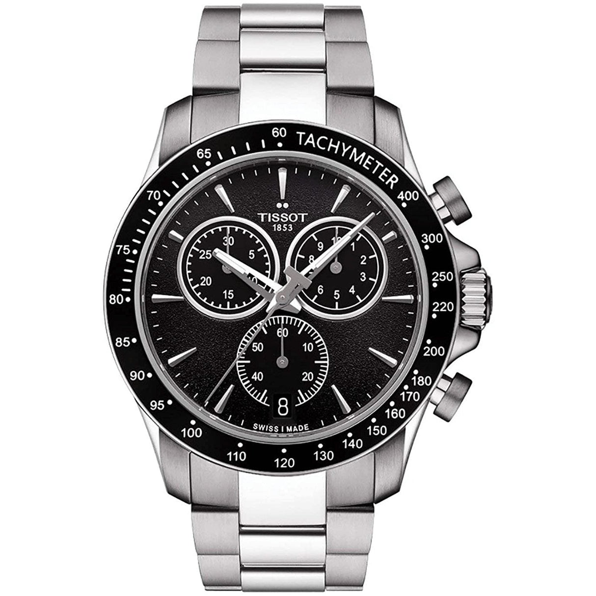 Tissot Chronograph Watch V8 Black T1064171105100 - Watches & Crystals