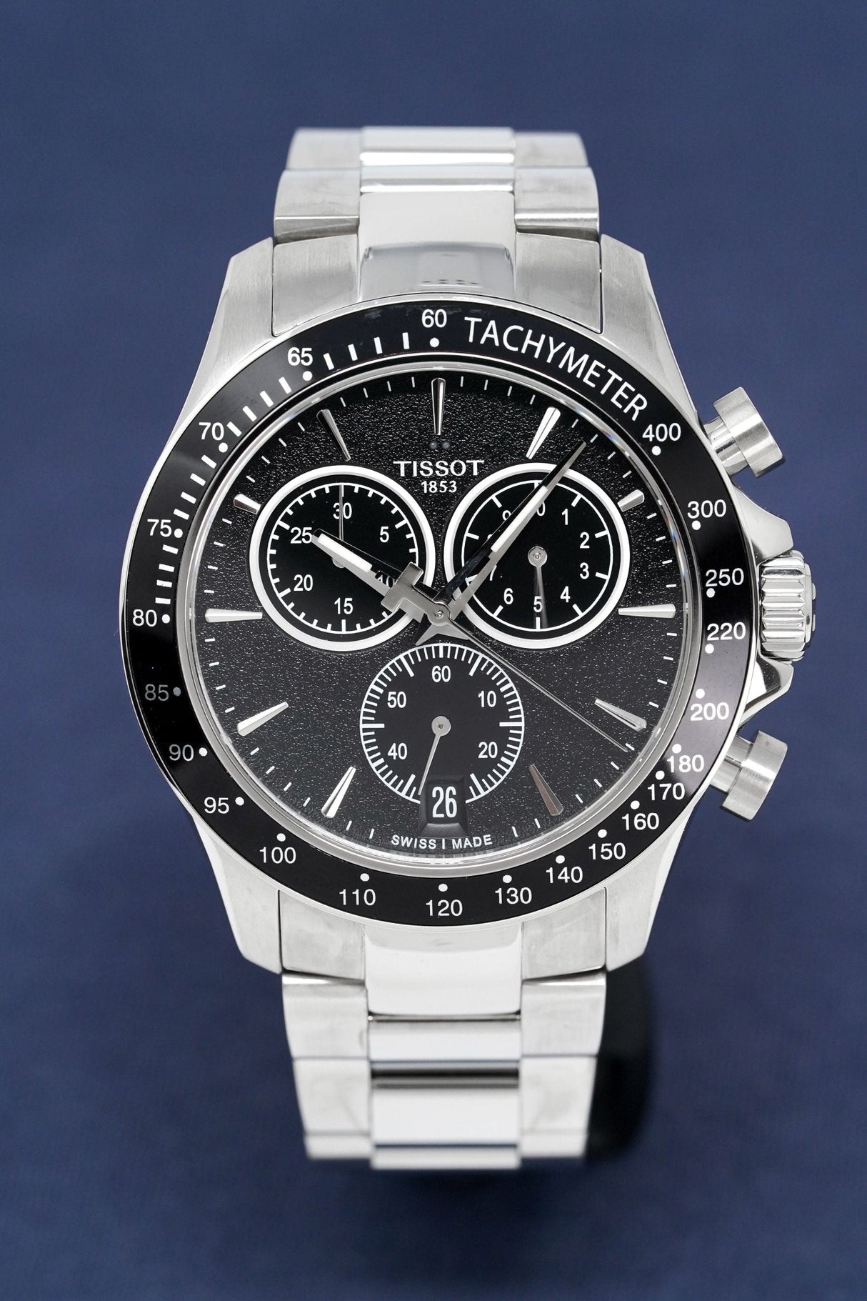 Tissot Chronograph Watch V8 Black T1064171105100 - Watches & Crystals