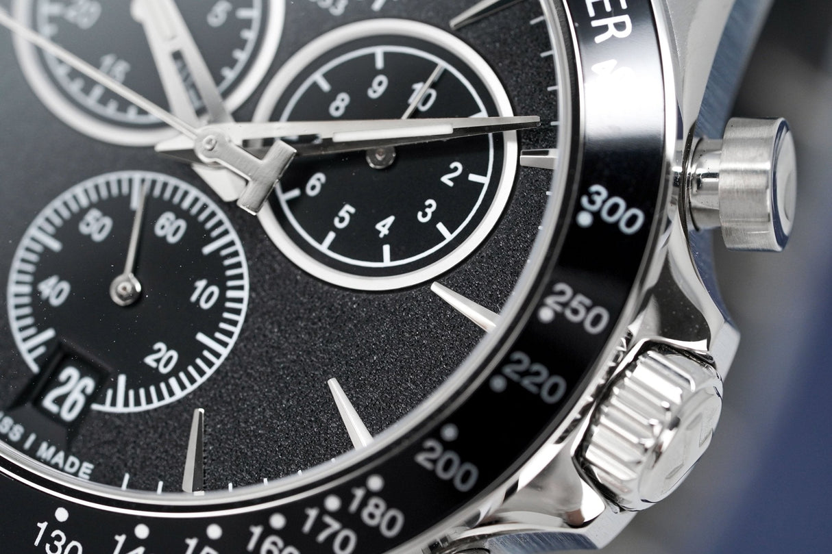 Tissot Chronograph Watch V8 Black T1064171105100 - Watches & Crystals