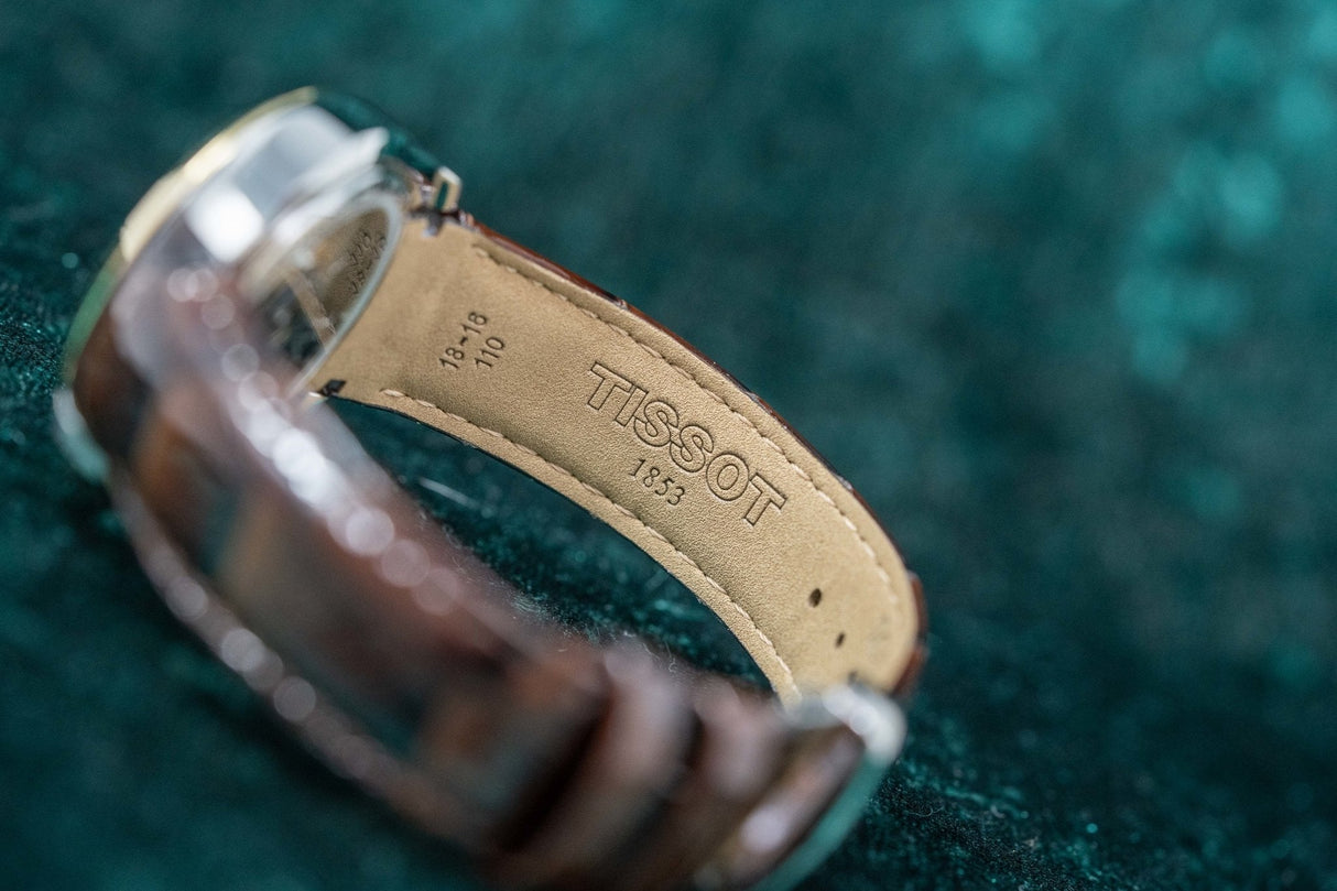 Tissot Couturier Date Leather Strap - Watches & Crystals