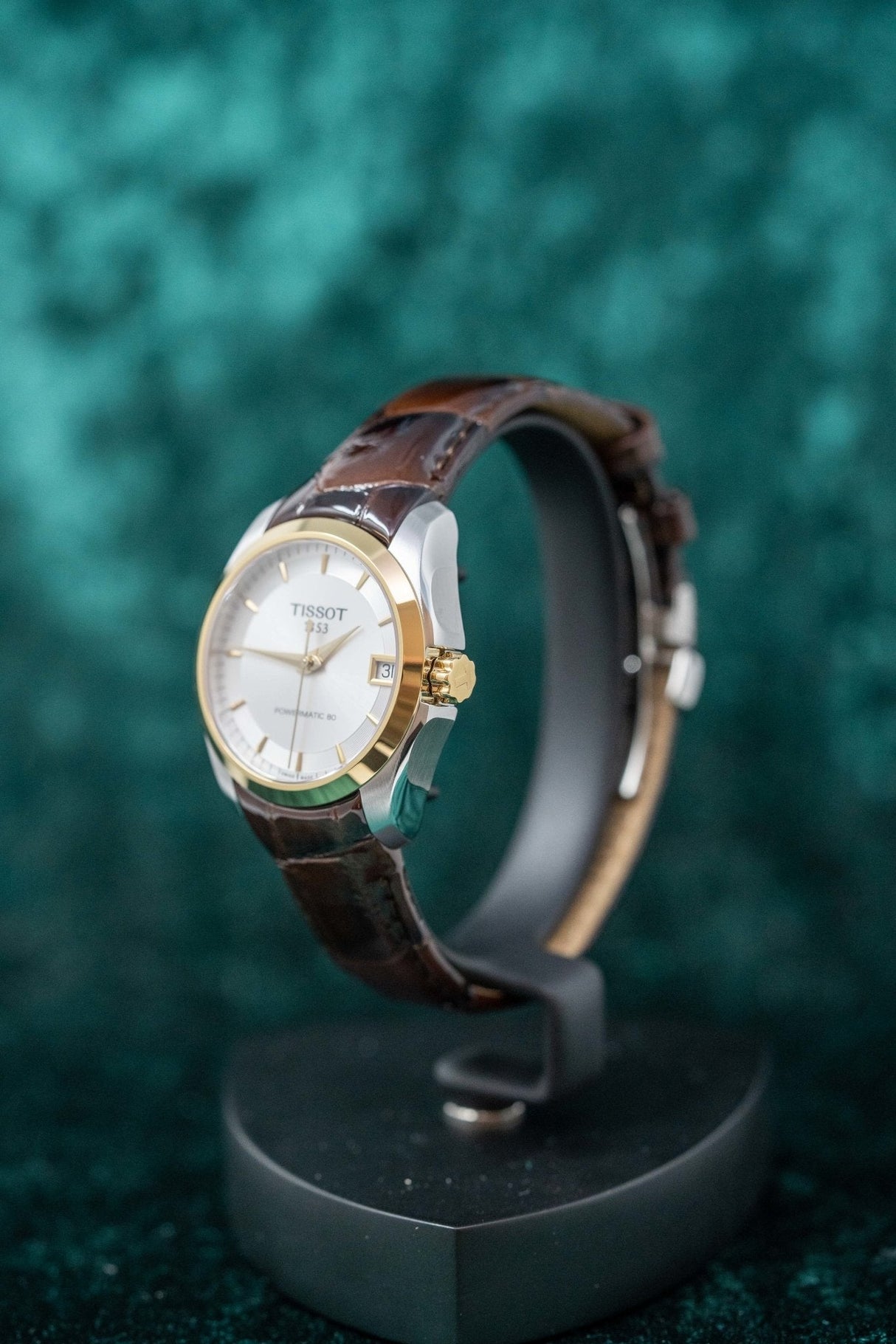 Tissot Couturier Date Leather Strap - Watches & Crystals