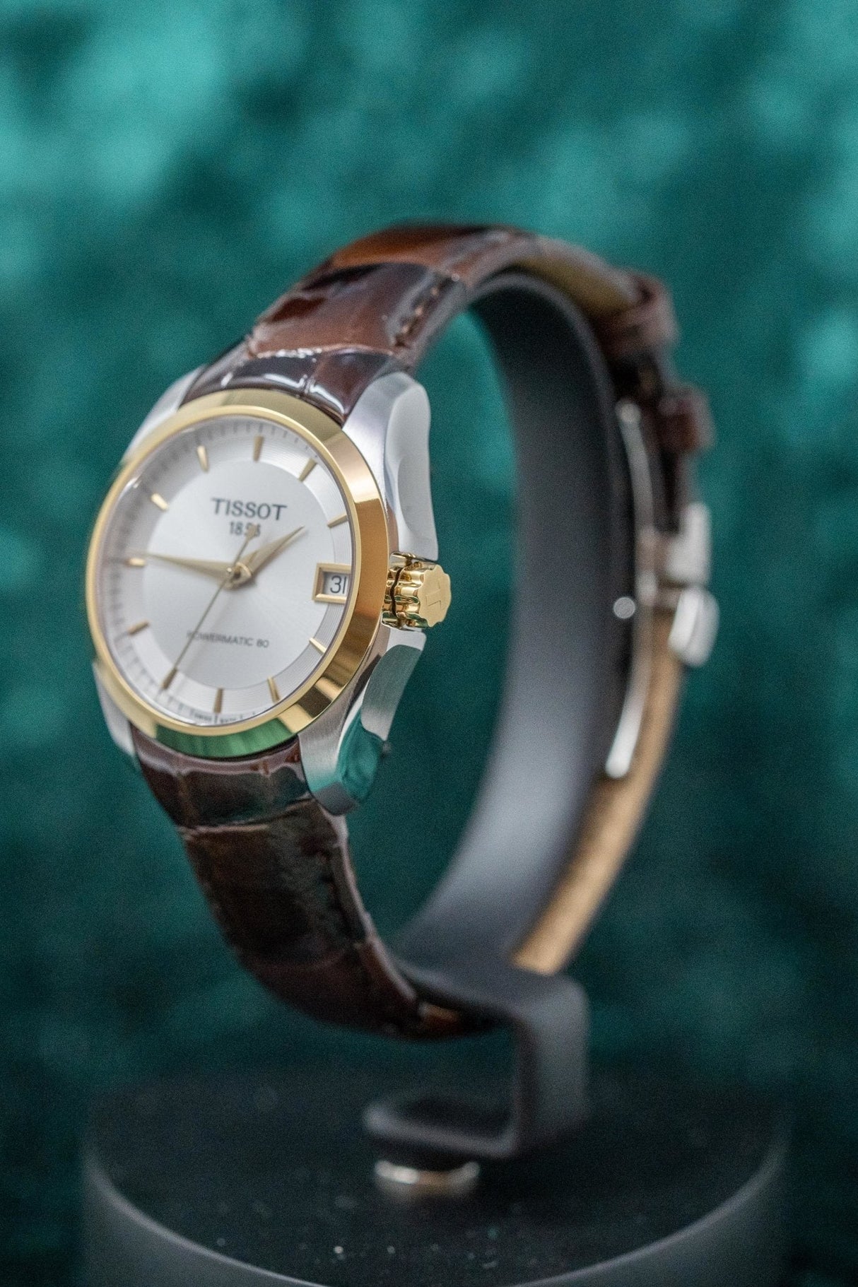 Tissot Couturier Date Leather Strap - Watches & Crystals