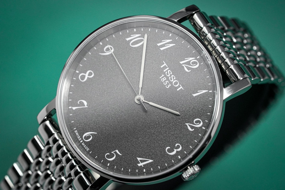 Tissot Everytime Black Bracelet - Watches & Crystals