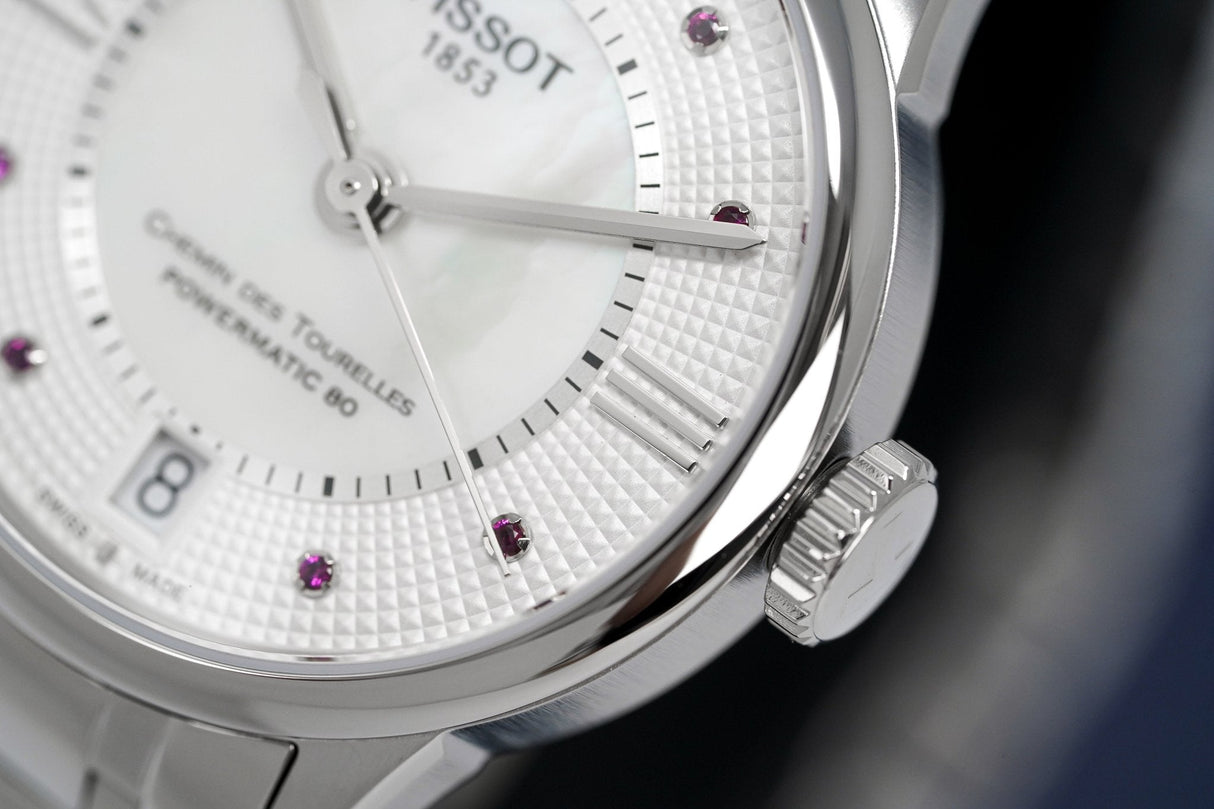 Tissot Ladies Automatic Watch Chemin Des Tourelles Powermatic 80 T0992071111300 - Watches & Crystals