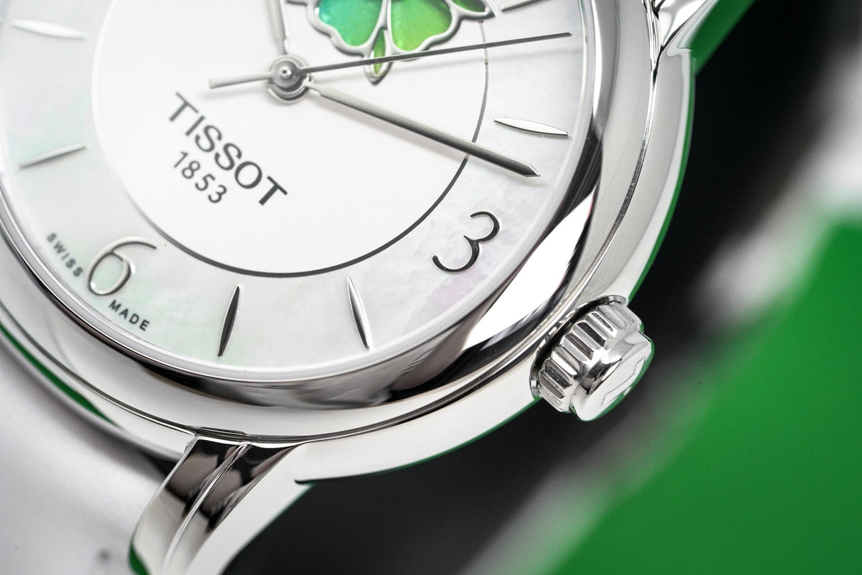 Tissot Ladies Automatic Watch Lady Heart Flower Powermatic 80 - Watches & Crystals