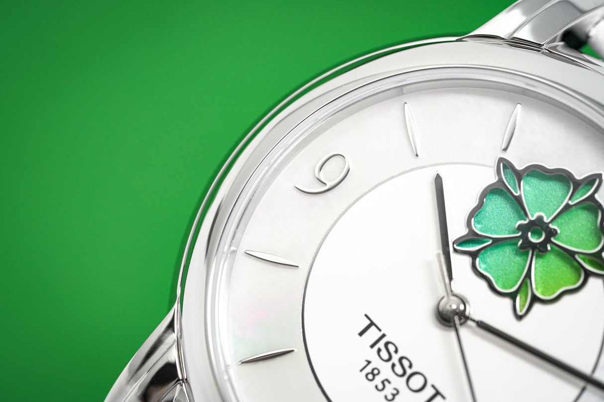 Tissot Ladies Automatic Watch Lady Heart Flower Powermatic 80 - Watches & Crystals