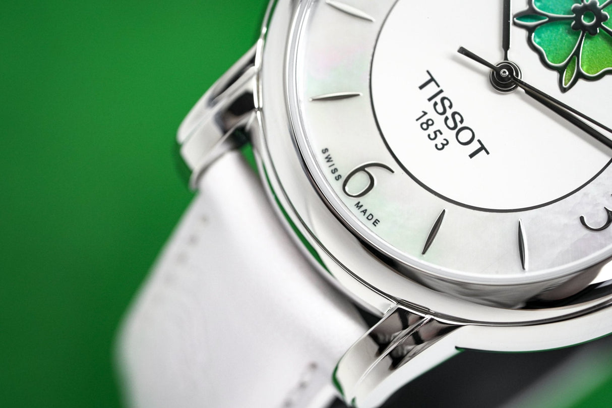 Tissot Ladies Automatic Watch Lady Heart Flower Powermatic 80 - Watches & Crystals