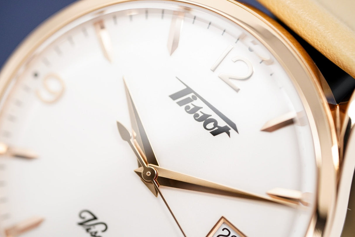 Tissot Ladies Watch Heritage Visodate Rose Gold T1184103627701 - Watches & Crystals