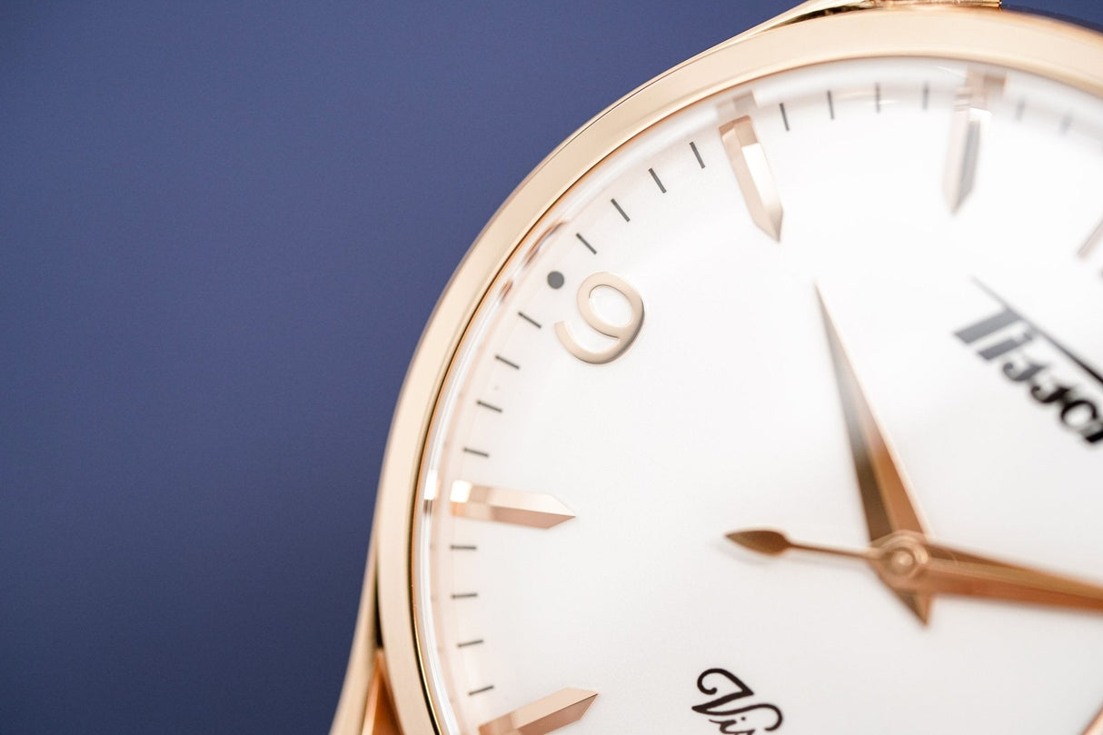 Tissot Ladies Watch Heritage Visodate Rose Gold T1184103627701 - Watches & Crystals