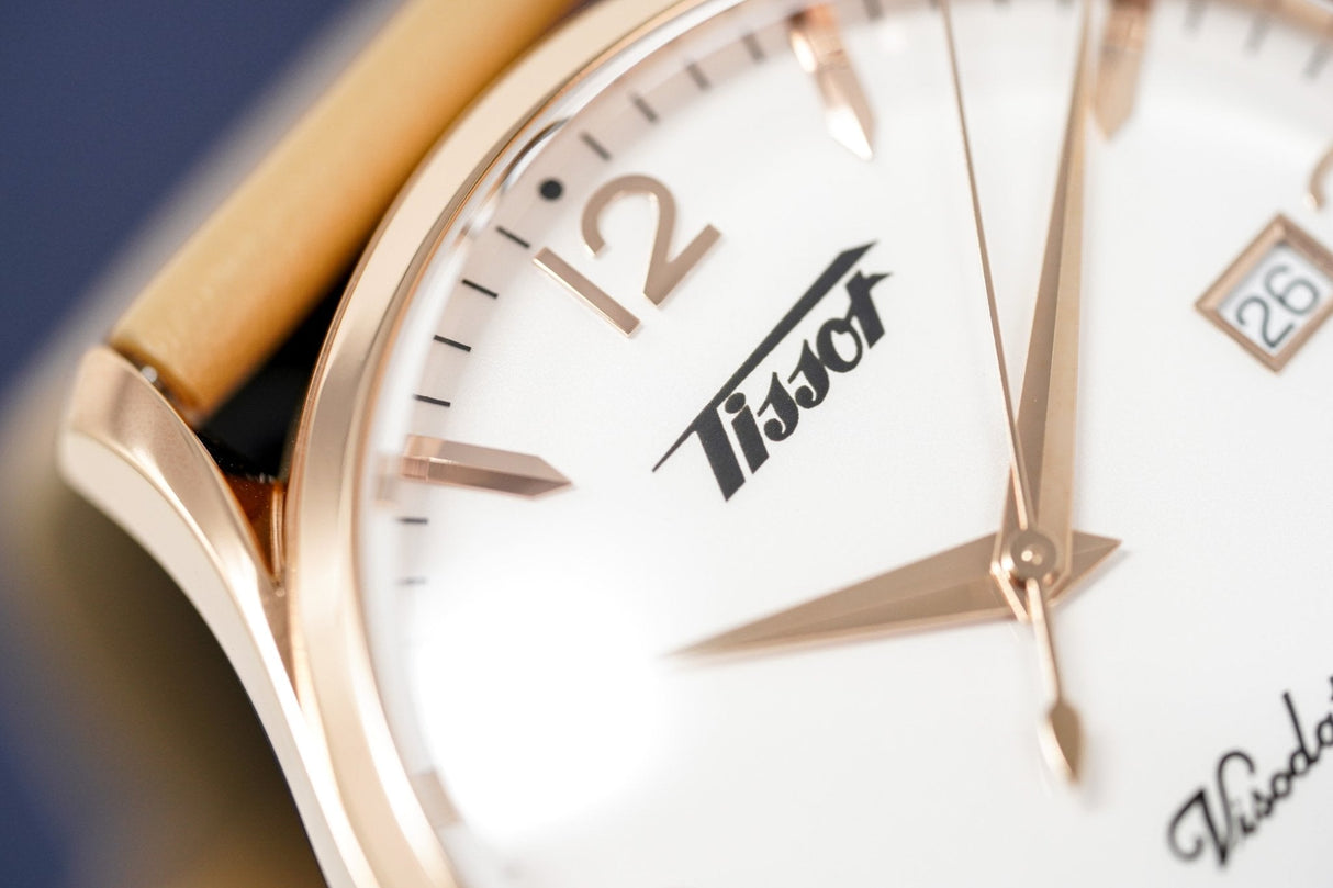 Tissot Ladies Watch Heritage Visodate Rose Gold T1184103627701 - Watches & Crystals