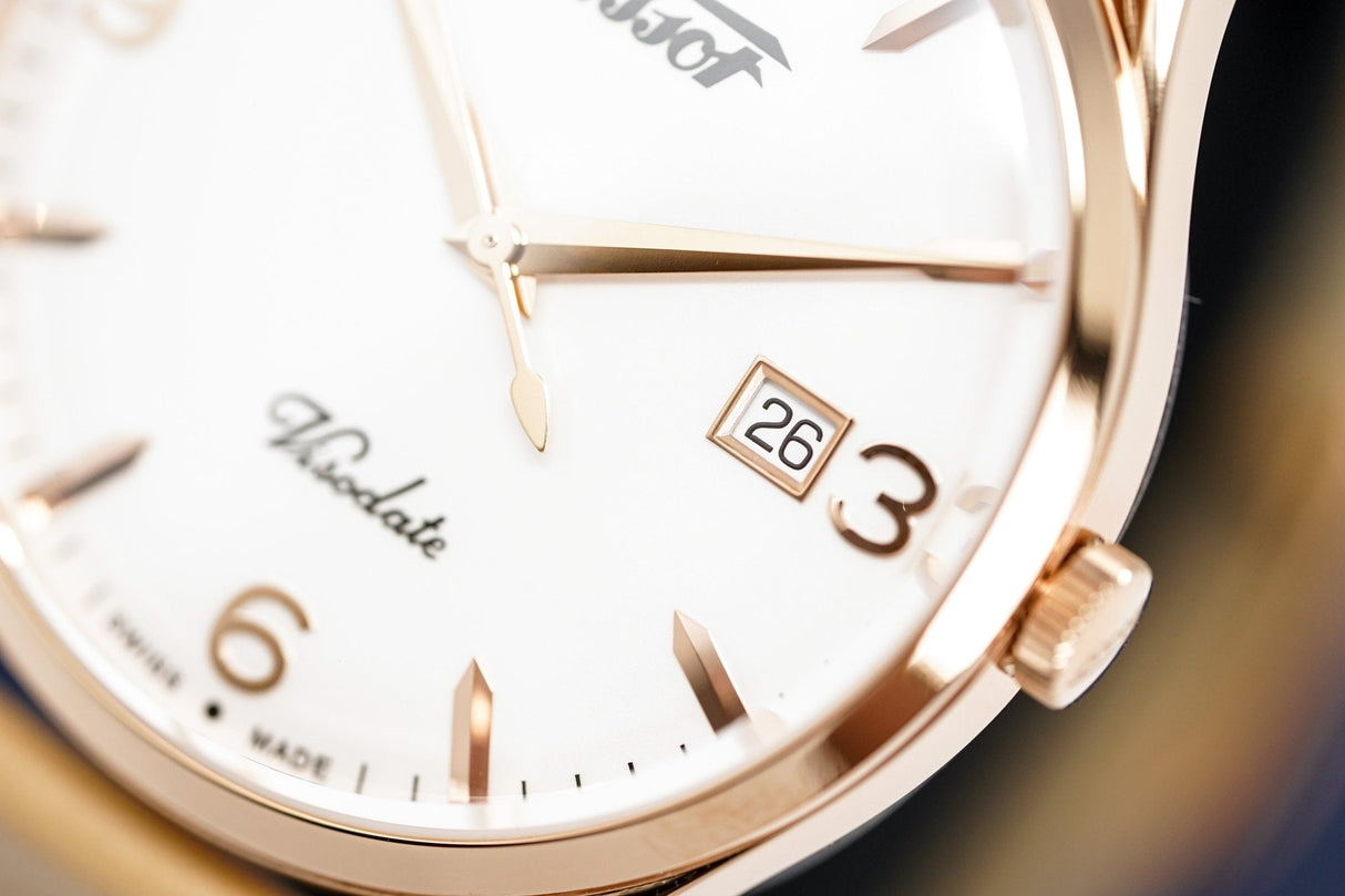 Tissot Ladies Watch Heritage Visodate Rose Gold T1184103627701 - Watches & Crystals