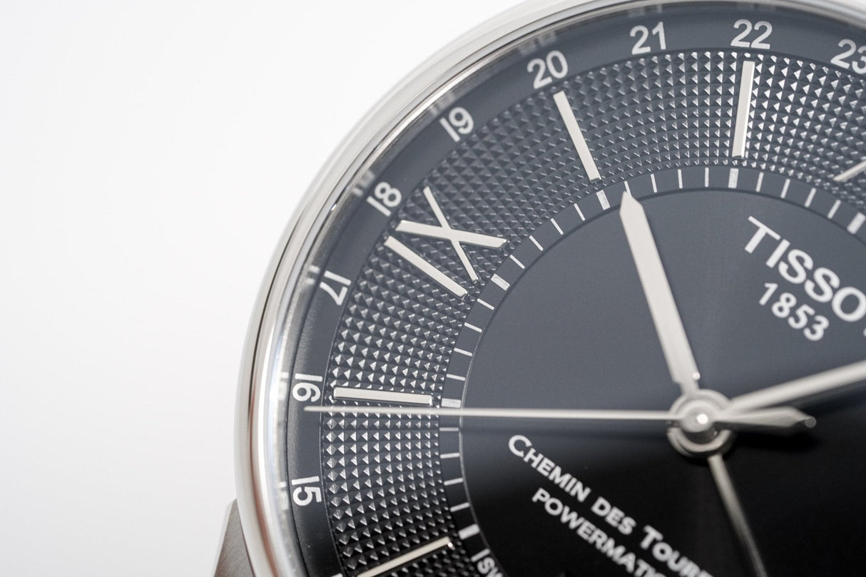 Tissot Men's Automatic Watch Chemin Des Tourelles Black - Watches & Crystals