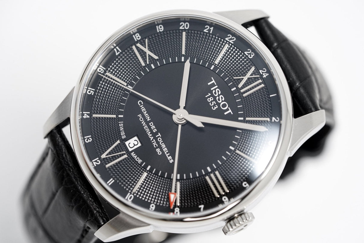 Tissot Men's Automatic Watch Chemin Des Tourelles Black - Watches & Crystals