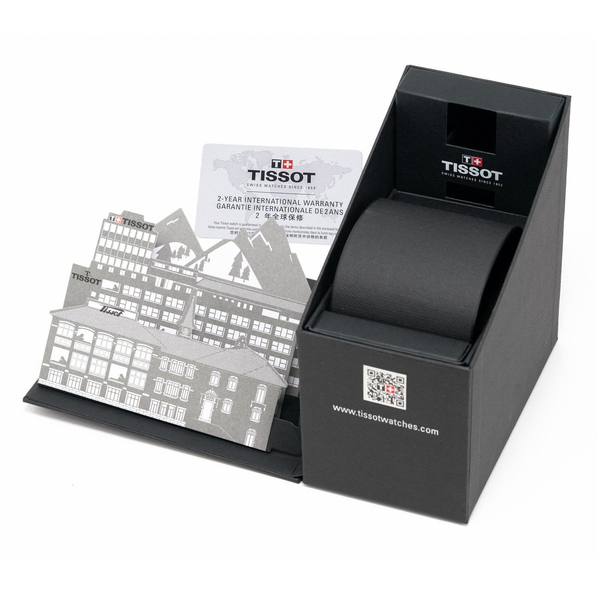 Tissot Men's Automatic Watch Chemin Des Tourelles Black - Watches & Crystals